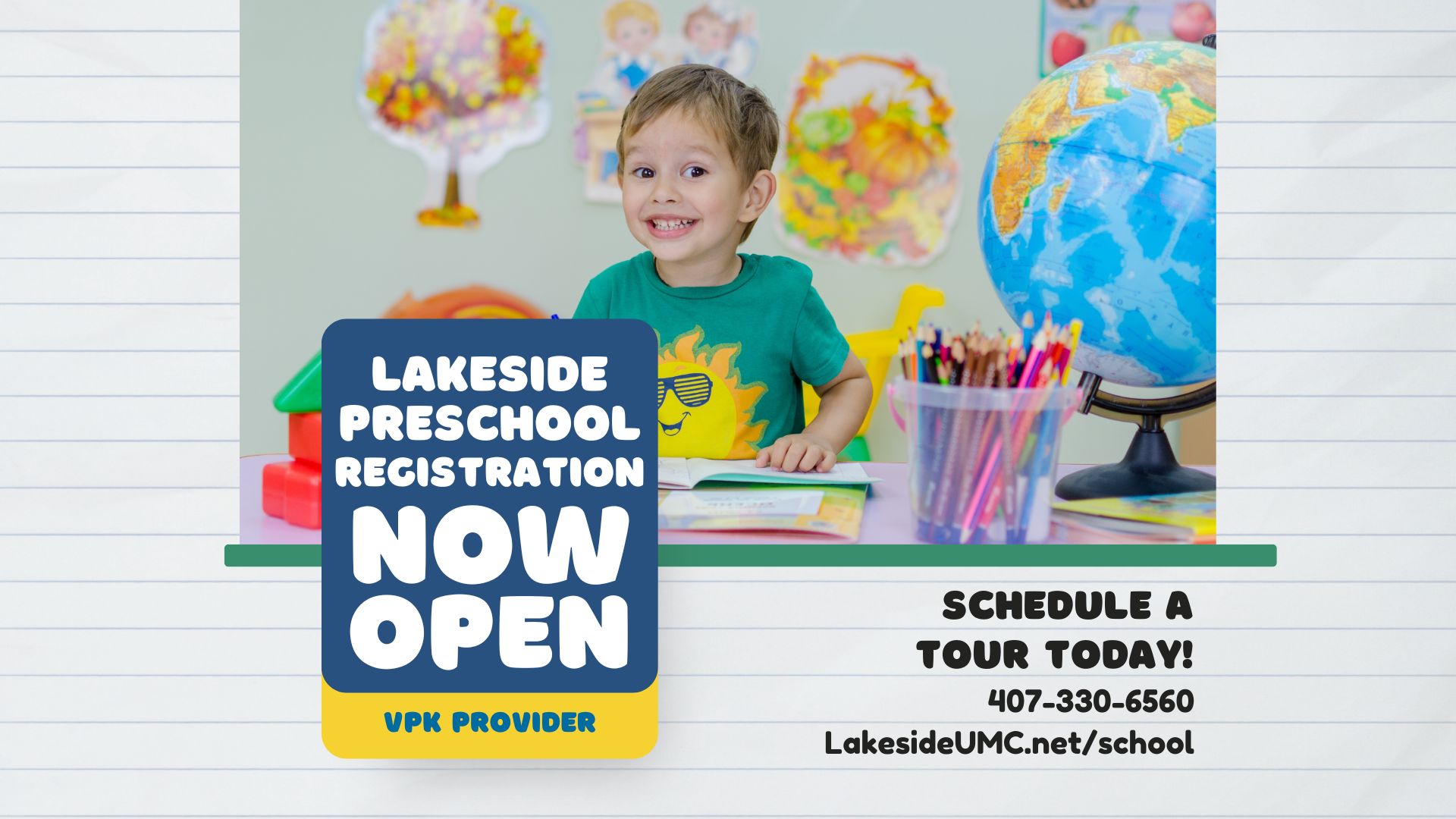2026-2027 Preschool Registration Now Open!